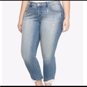 Torrid Women's Skinny Jeans - Light Blue